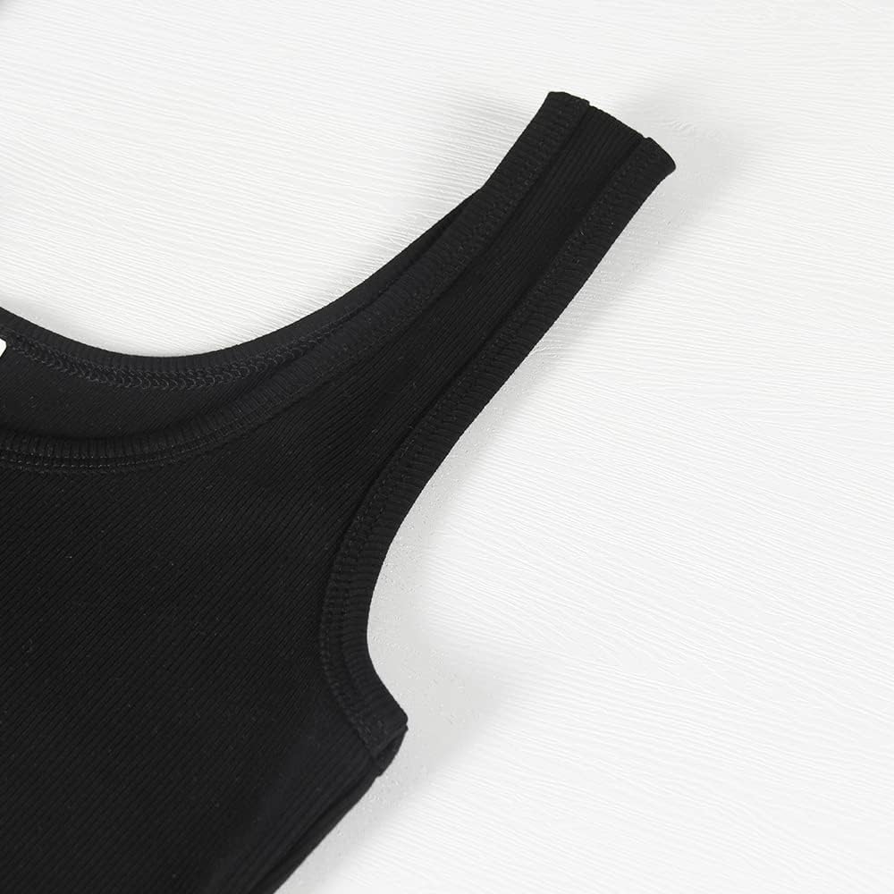 Thumbnail 6 de GEMBERA Women's Ribbed Tank Top Cotton-Rayon-Spandex Blend