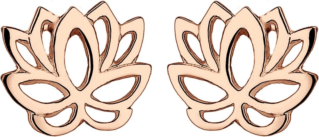 Detalle 2 de Elli Ohrringe Damen Lotusblume Filigran 925 Silber