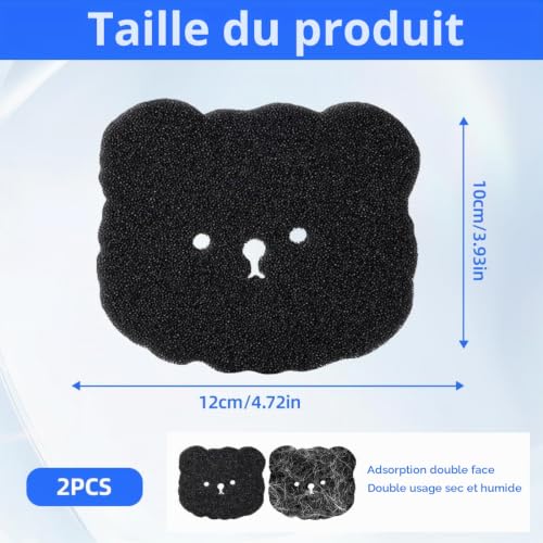 Detalle de JYNVO 8 Boules Anti Poils pour Machine à Laver – Évite les poils sur les vêtements