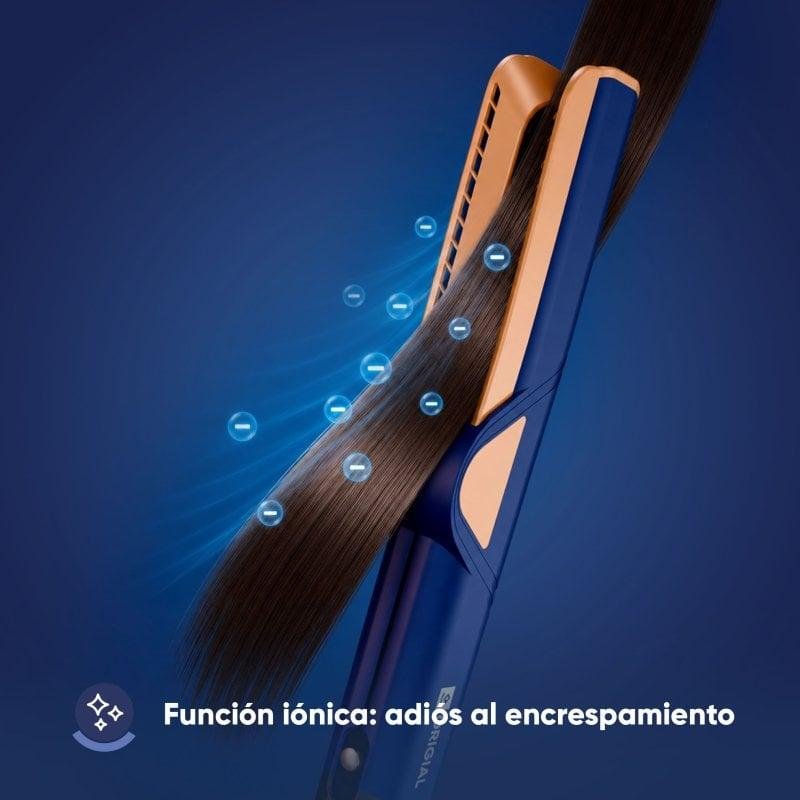 Thumbnail 2 de Origial Care&Beauty Iron Air Blue: plancha de pelo con aire para secado y alisado en un solo paso