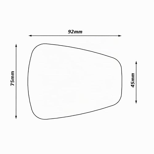 Detalle 2 de ZEFAL Espion Z56 - Rétroviseur Gauche pour vélo électrique et VTT, miroir incassable et rabattable, Noir
