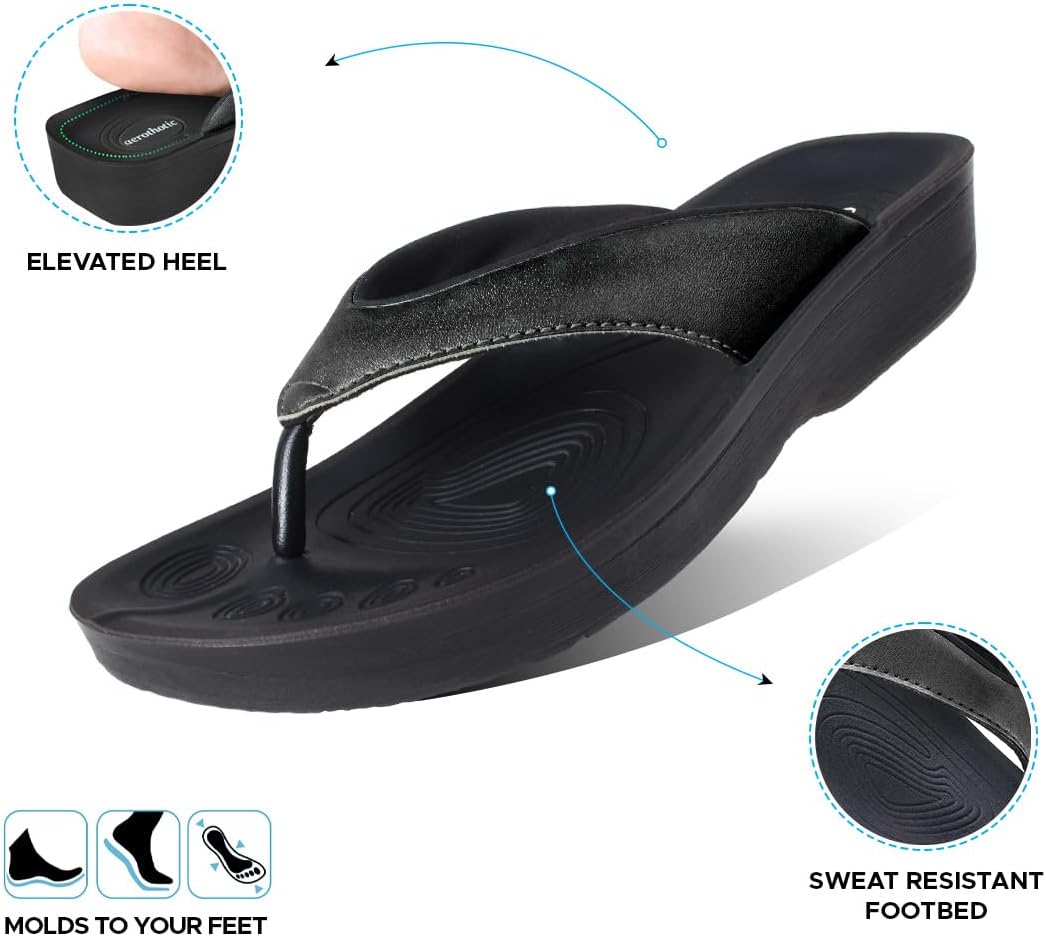 Thumbnail 3 de AEROTHOTIC Slip On Recovery Sandals arch support 👡