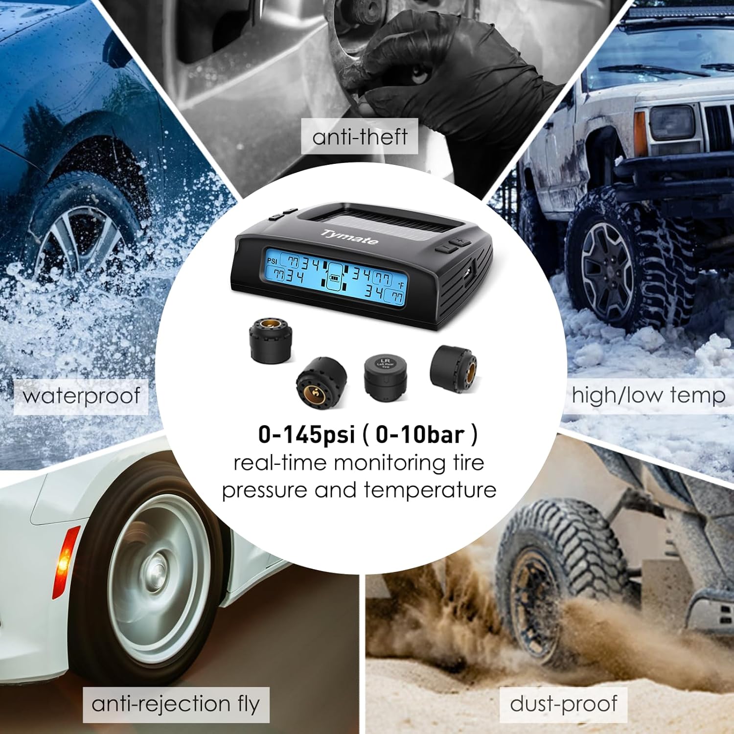 Thumbnail 5 de Tymate M7-3 RV TPMS Tire Pressure Monitor
