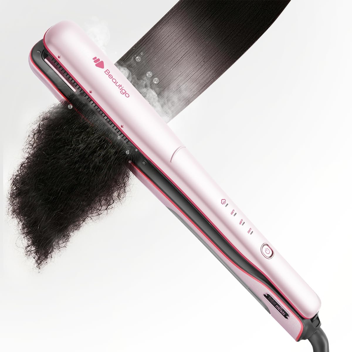 Thumbnail 6 de Beautigo steam hair straightener with 25ml tank