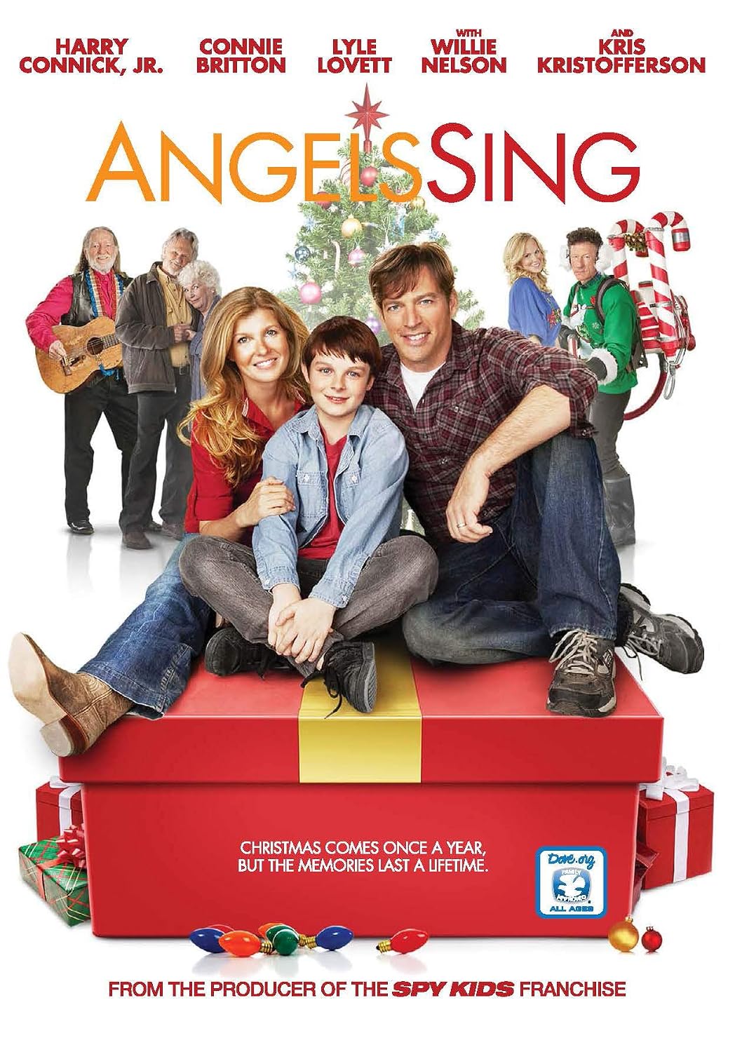 Detalle de Angels Sing DVD, PG-Rated Christmas Story in Widescreen