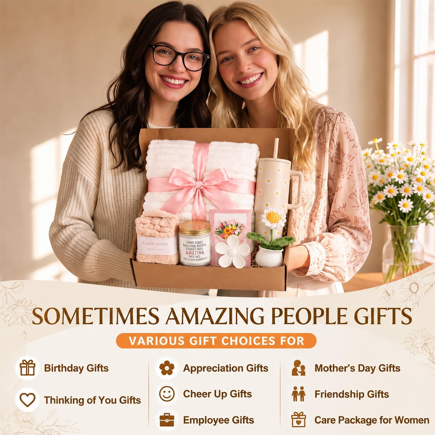 Detalle 2 de Women’s Gift Basket with 100 × 150 cm Blanket
