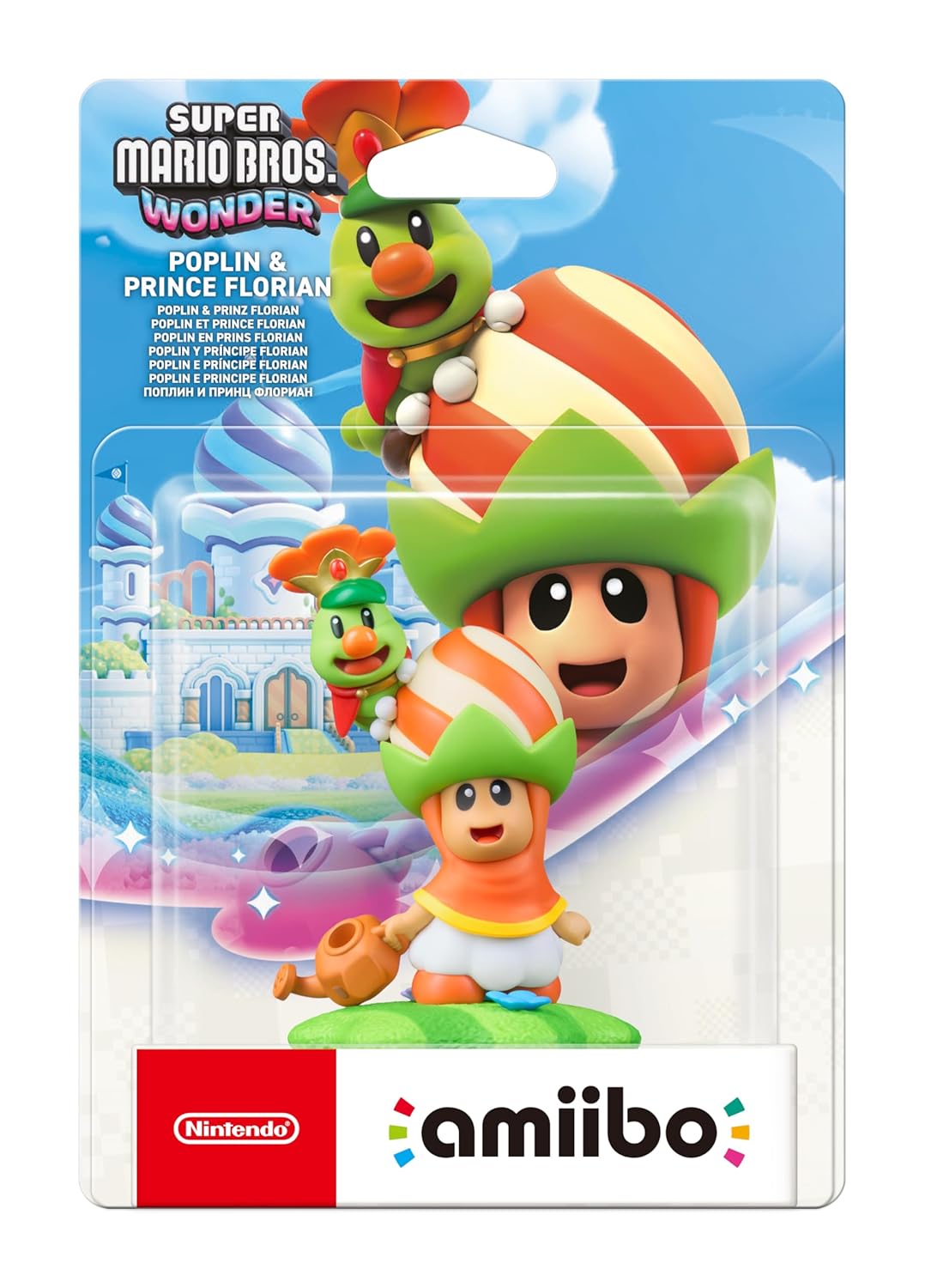 Detalle de Nintendo amiibo Poplin & Prinz Florian – Interaktive Figuren für Nintendo Switch, 3DS und Wii U