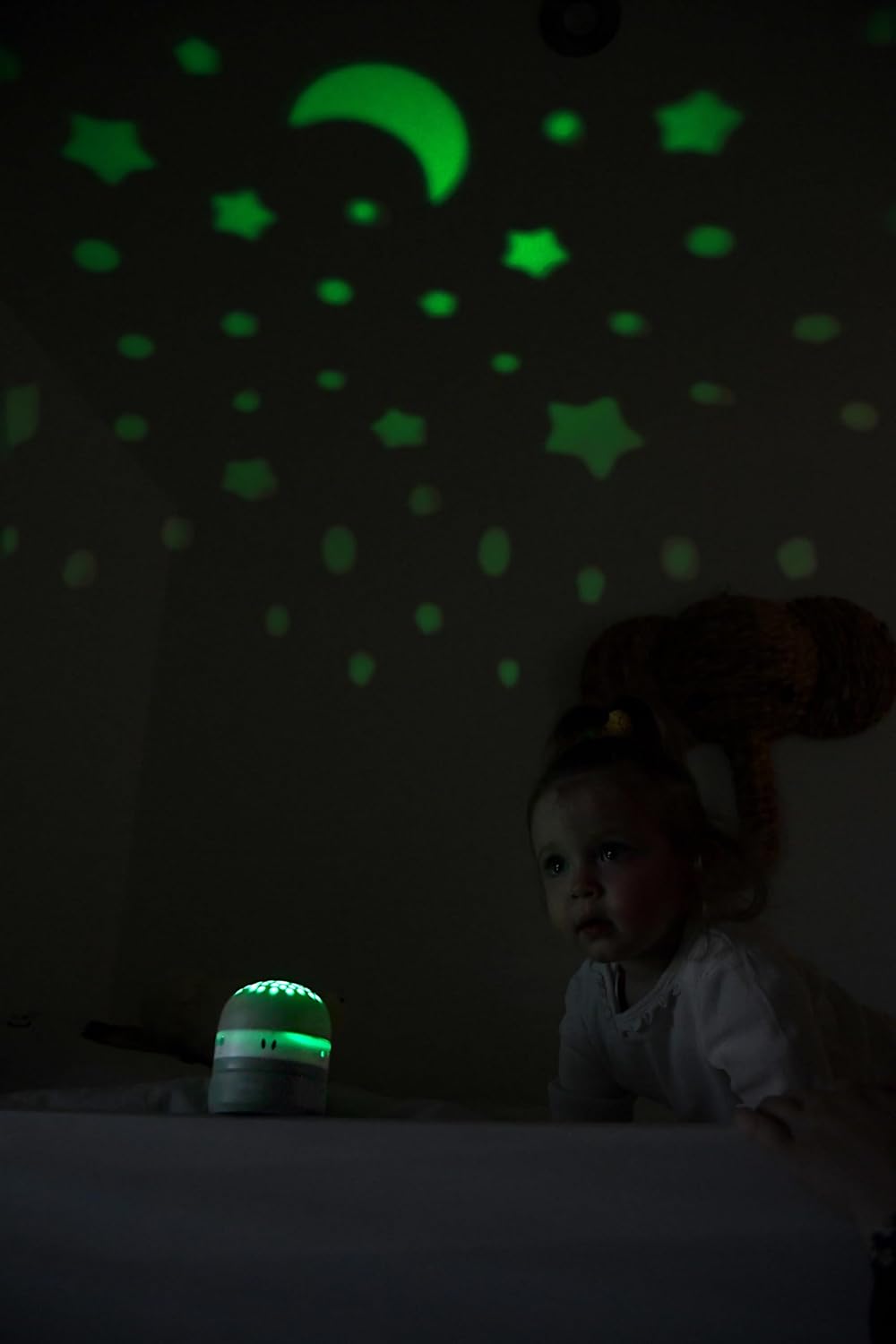 Thumbnail 4 de Veilleuse Bébé Béaba Pixie Projector: ciel étoilé, sons relaxants et détection des pleurs