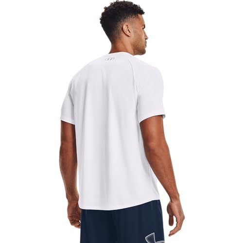 Detalle de Under Armour Men Tech 2.0 Shortsleeve T-Shirt — Light, Breathable with Anti-Odour Tech