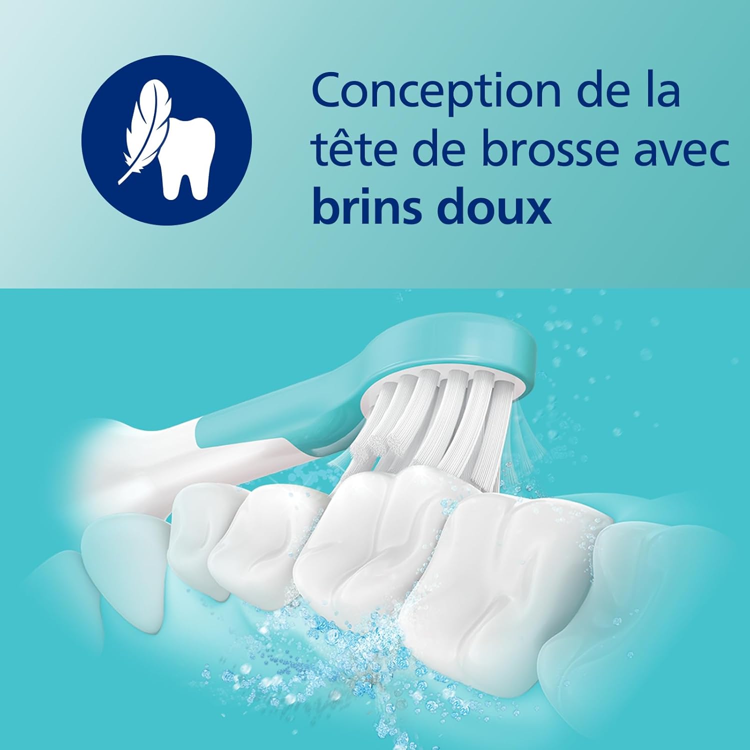Thumbnail 2 de Philips Sonicare for Kids HX6322/04 – brosse à dents électrique sonic pour enfants dès 3 ans, avec app et suivi