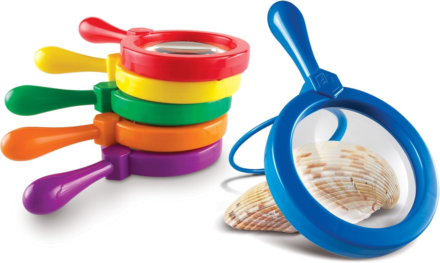 Detalle de Learning Resources Lenti d’Ingrandimento Jumbo – Set da 6 per Bambini 3+