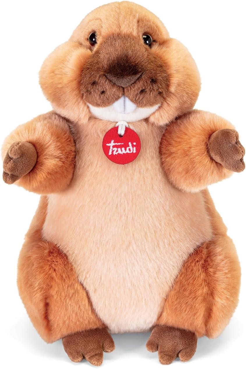 Detalle 2 de Trudi 24041 pluszowy świstak, rozmiar M, poliester, 30 cm