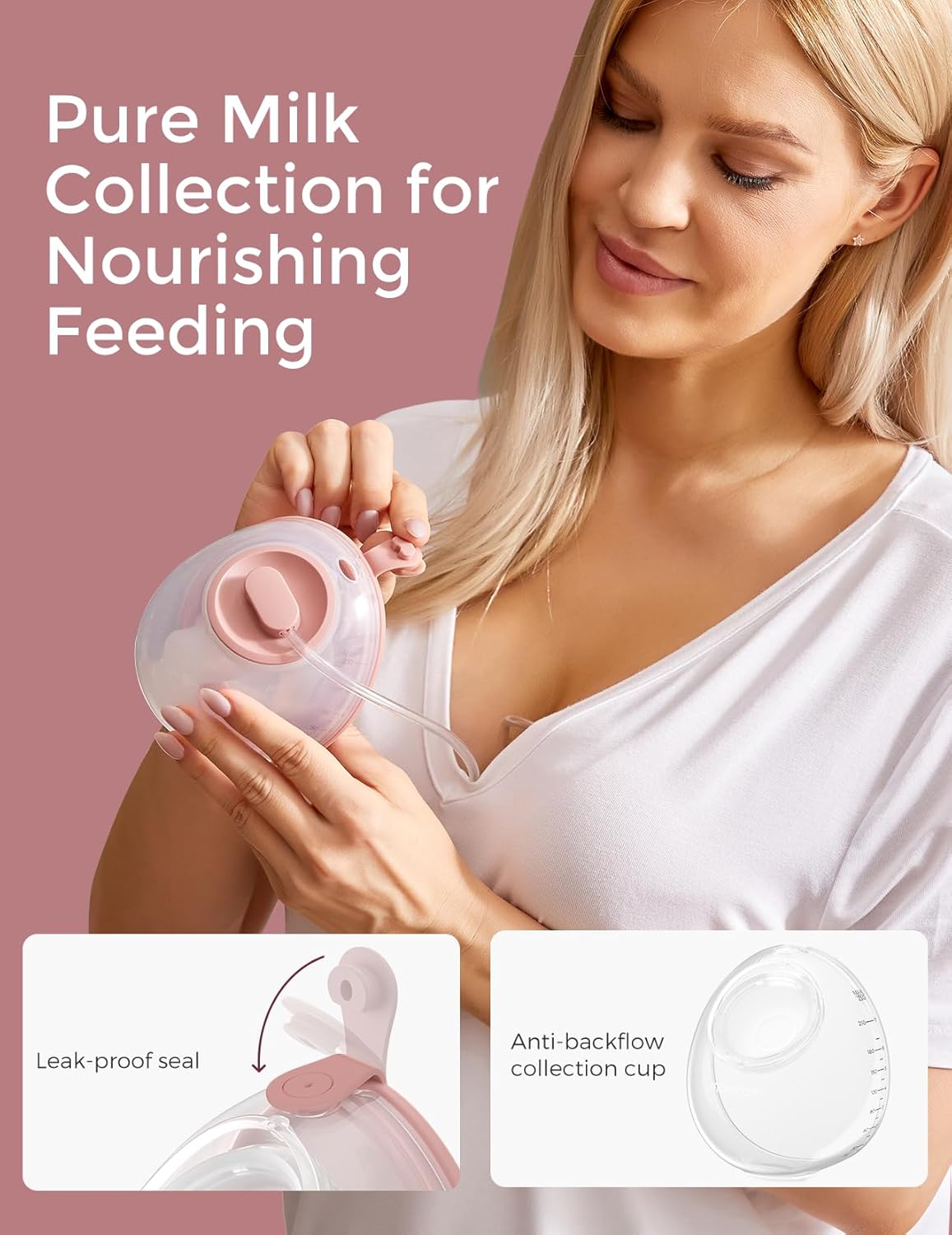 Thumbnail 4 de Momcozy V2 Pro wearable breast pump 3 modes