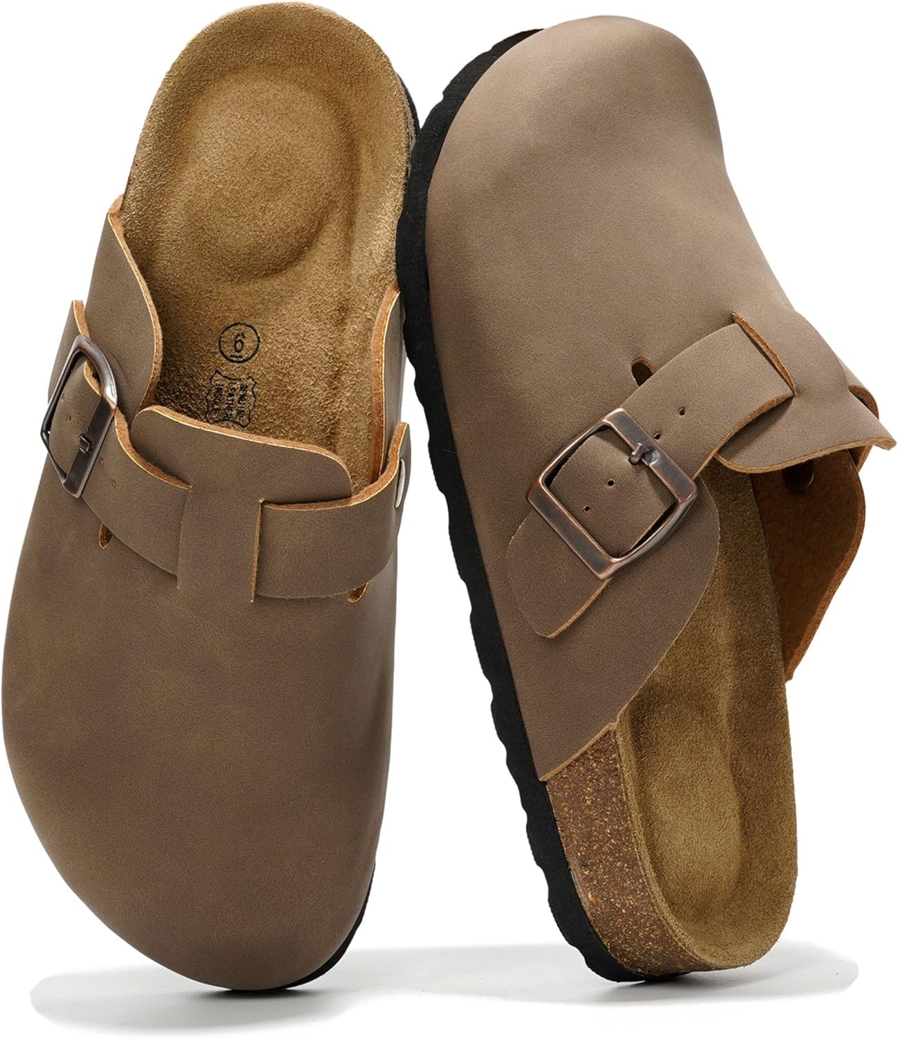Thumbnail 6 de Project Cloud 100% Genuine Leather Footbed Clogs for Women