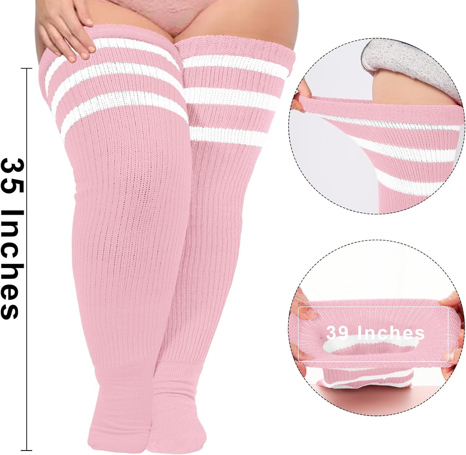 Detalle 2 de Moon Wood Calcetines Largos Mujer