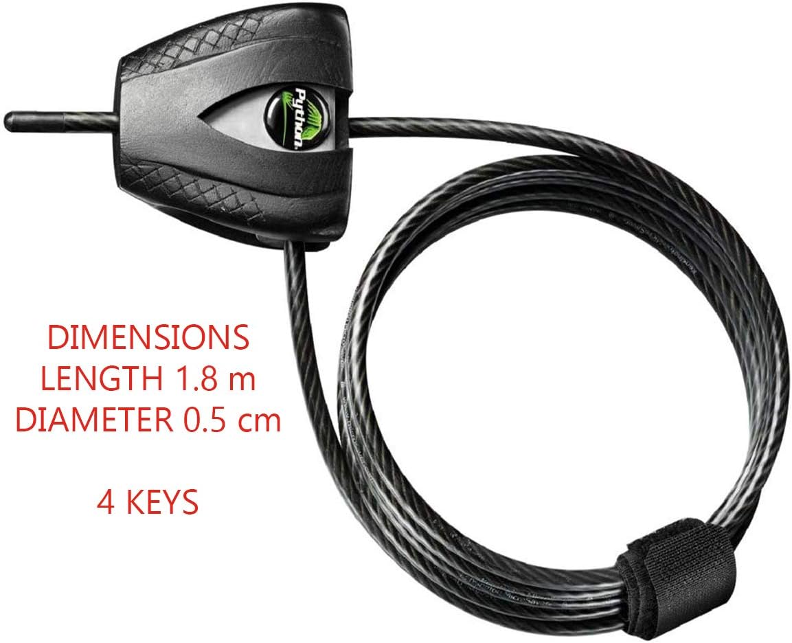 Thumbnail 5 de Master Lock 8417EURDPRO Cavo Regolabile Antifurto da 30 cm a 1.8 m – Sicurezza flessibile per bici, attrezzature e mobili