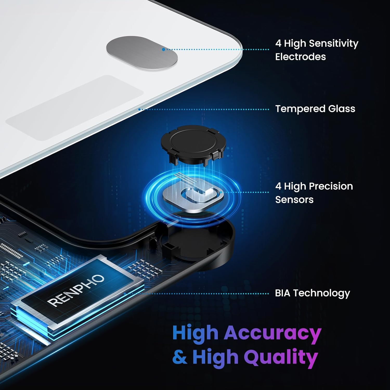 Thumbnail 1 de RENPHO Elis 1 smart body scales 13 metrics