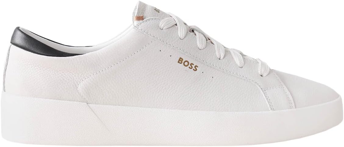 Detalle de BELWAR TENN – Baskets logo Boss, fermeture à lacets