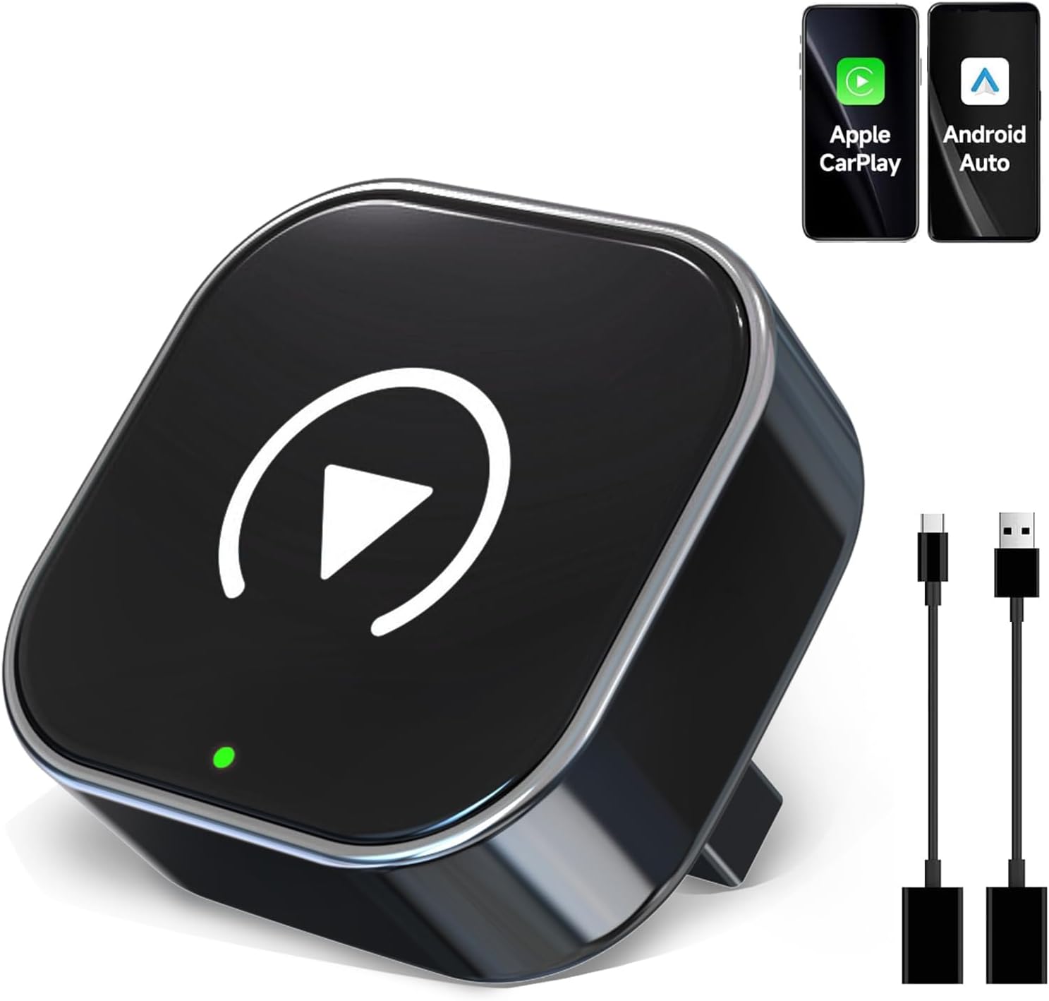 Detalle de 2025 Upgraded Wireless CarPlay Adapter for iPhone