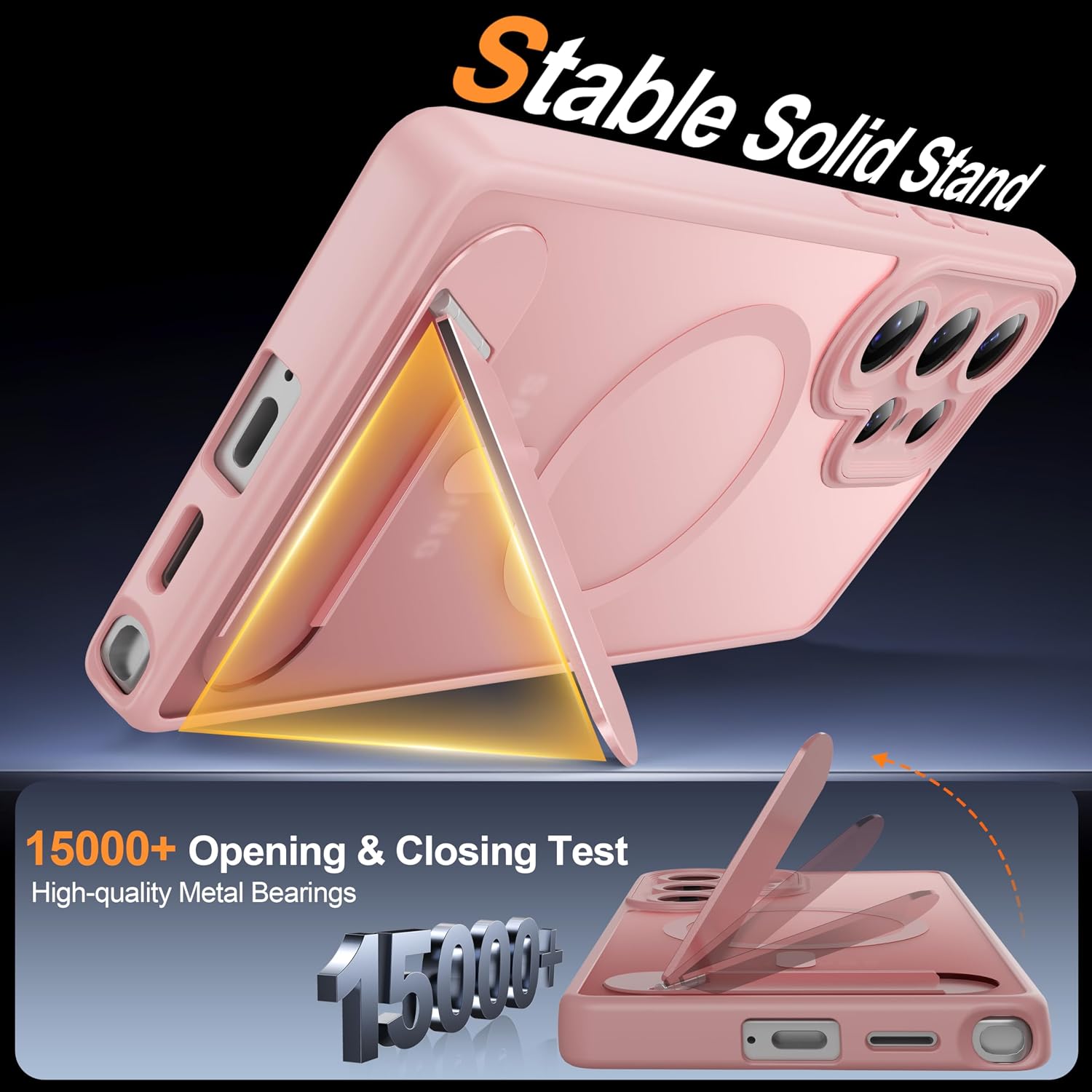 Detalle 2 de AMILIFECASES Magnetic Phone Case for Samsung Galaxy S25 Ultra