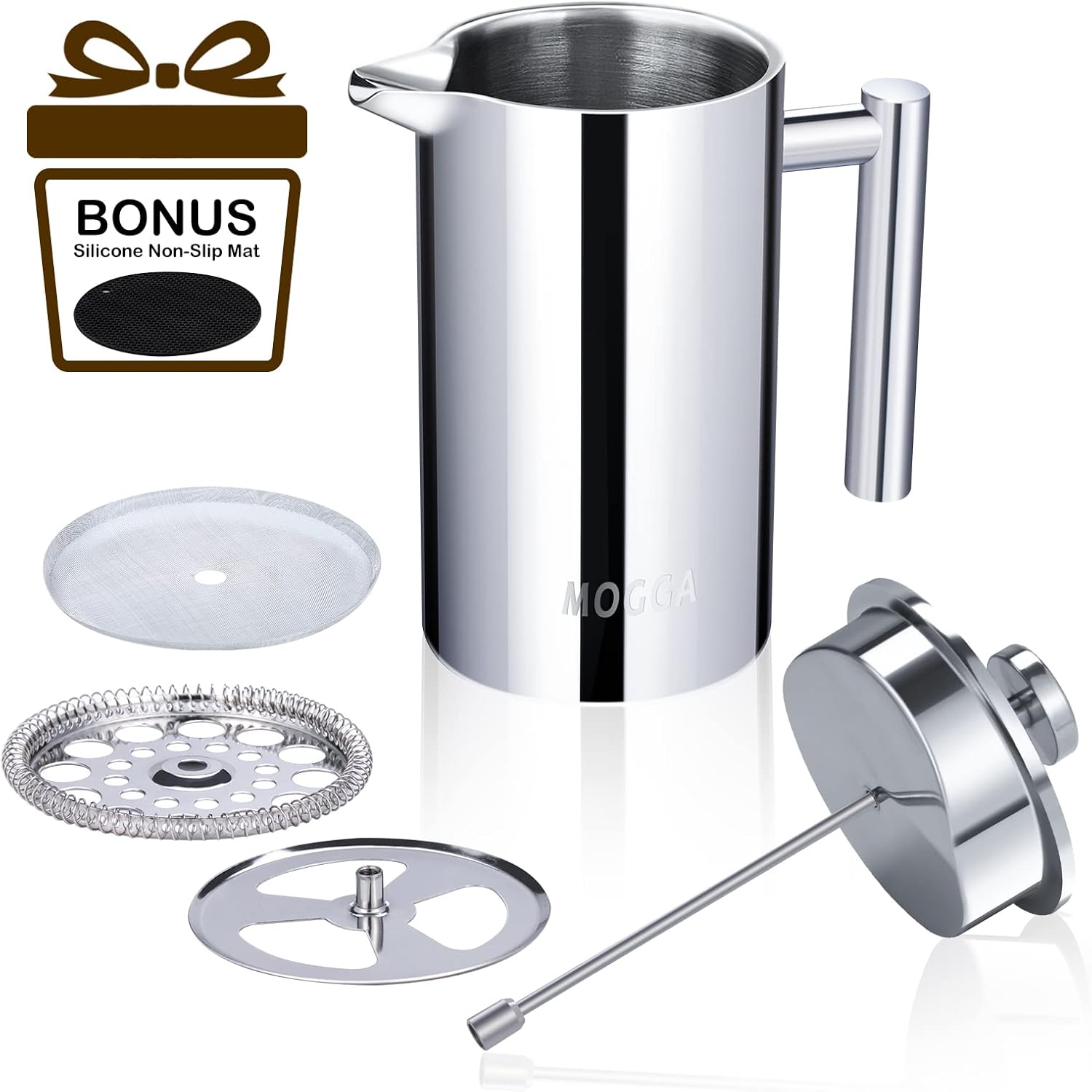 Thumbnail 1 de MOGGA cafetiere French press 1000ml
