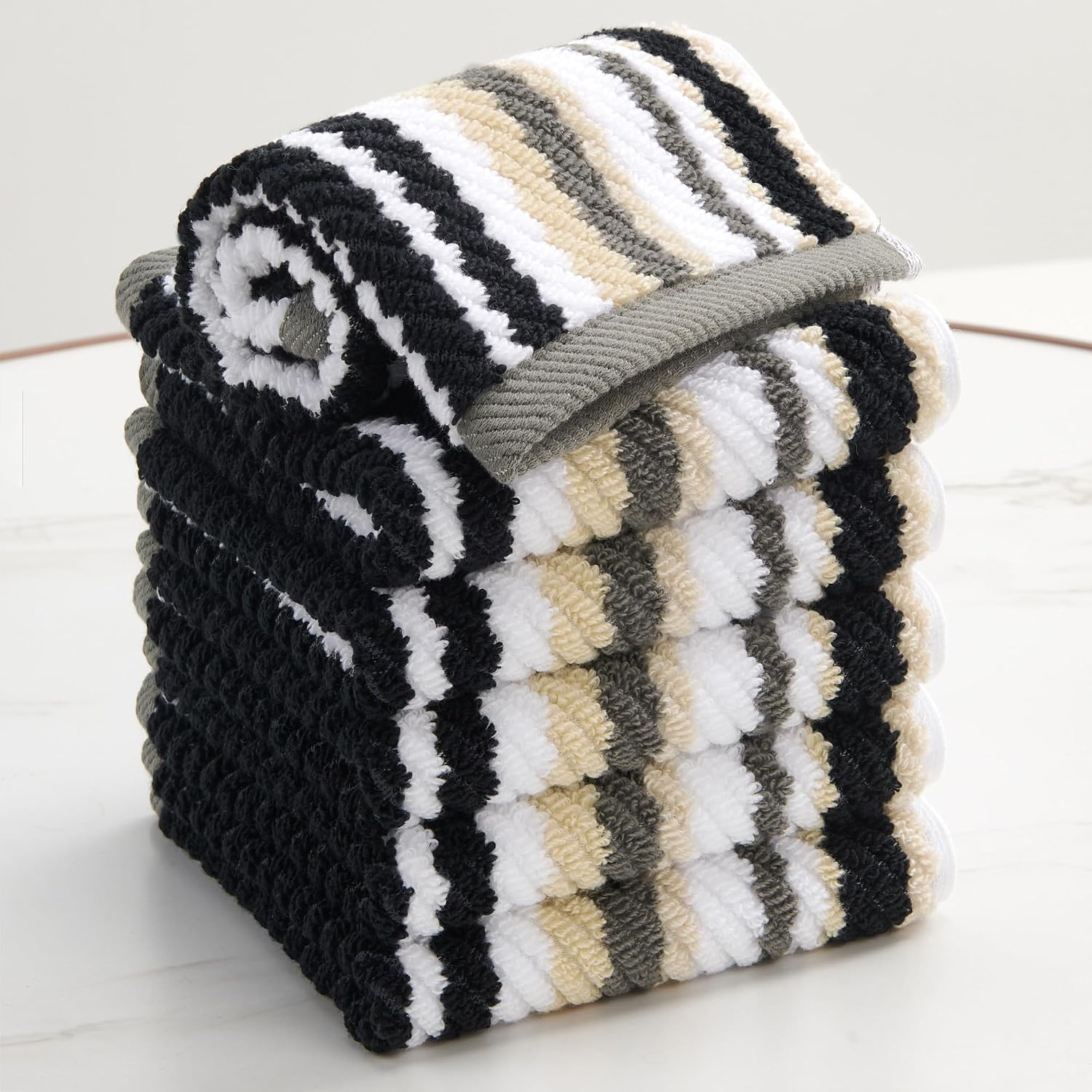 Thumbnail 6 de VOOVA & MOVAS Cotton Washcloths, 13x13 in