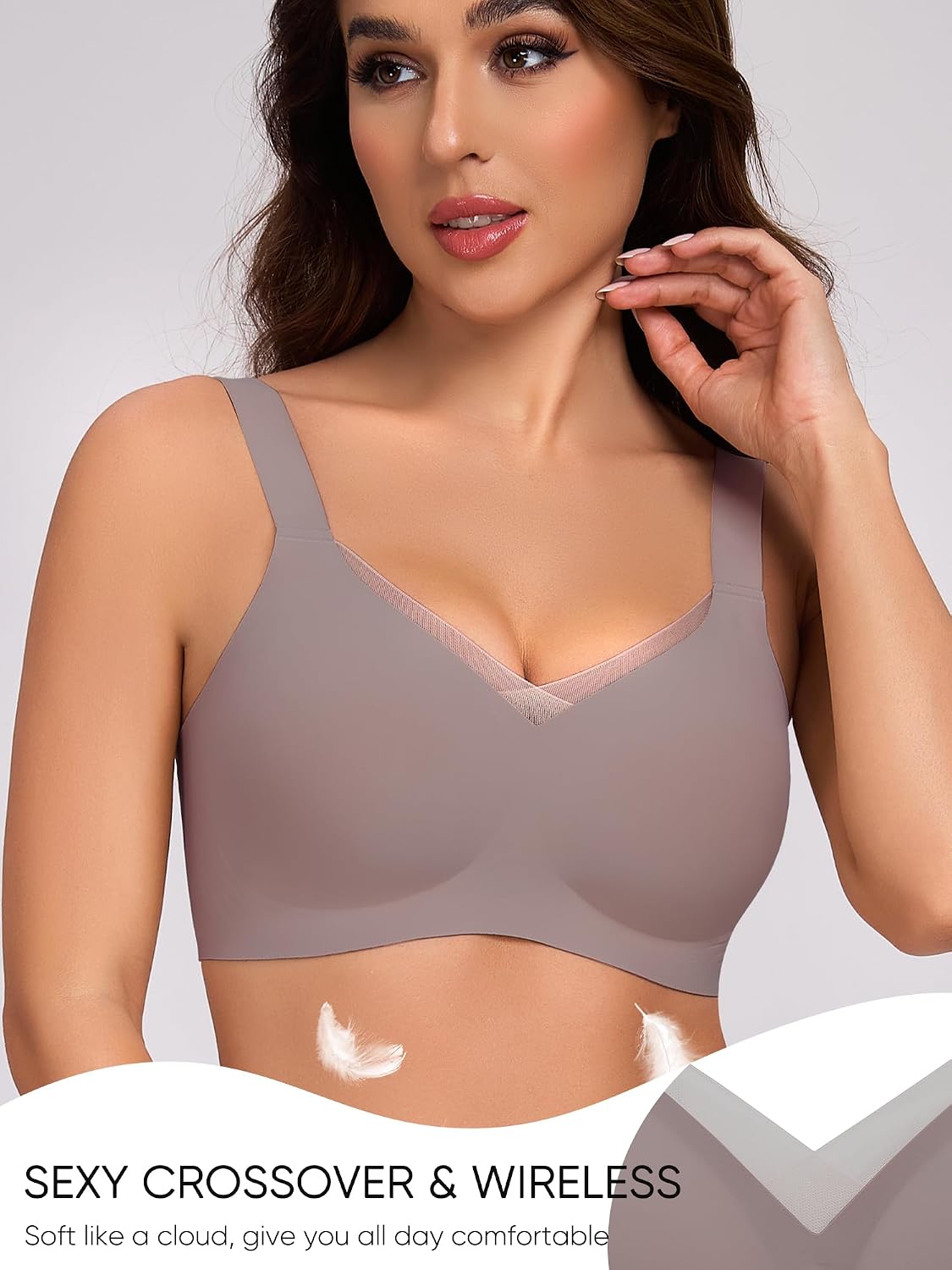 Detalle de Gailife Crossover Bras Seamless ⚙