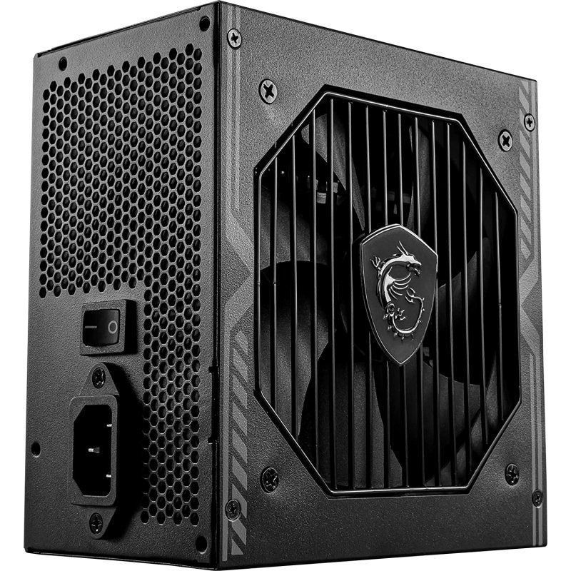 Detalle 2 de MSI MAG A550BN 550W 80 Plus Bronze: fuente de alimentación básica y fiable para montar tu PC