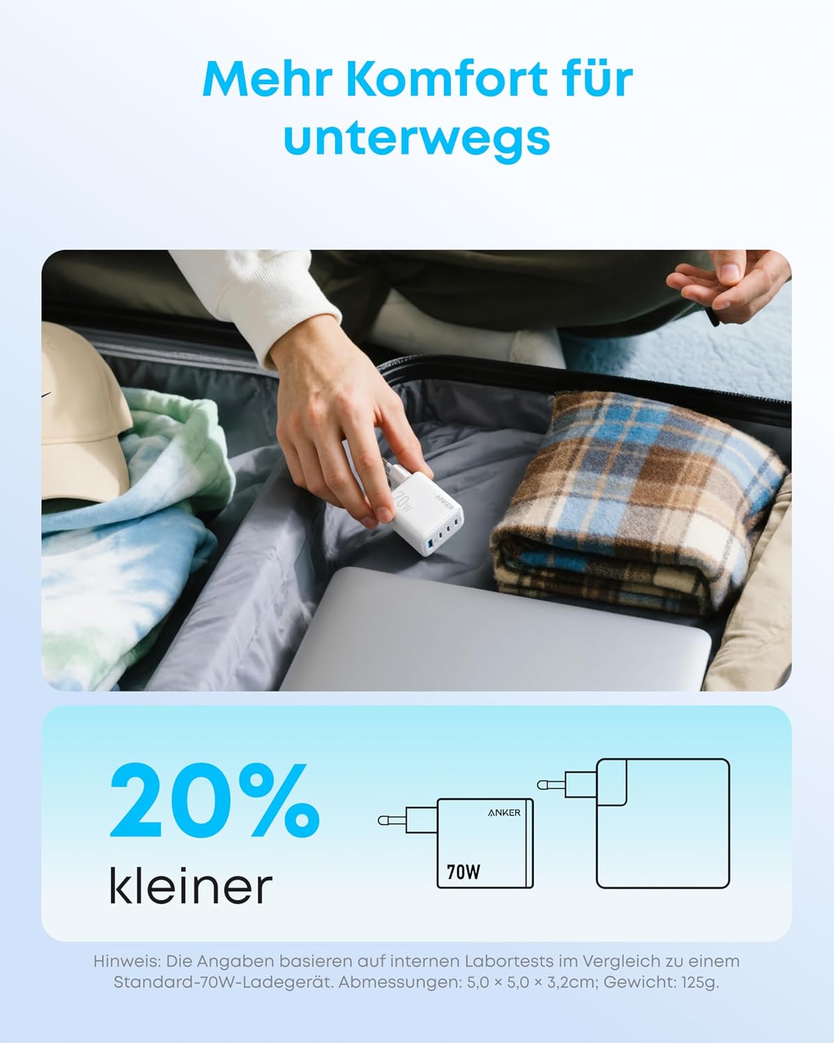 Thumbnail 4 de Anker Zolo 70W USB C Ladegerät 70W