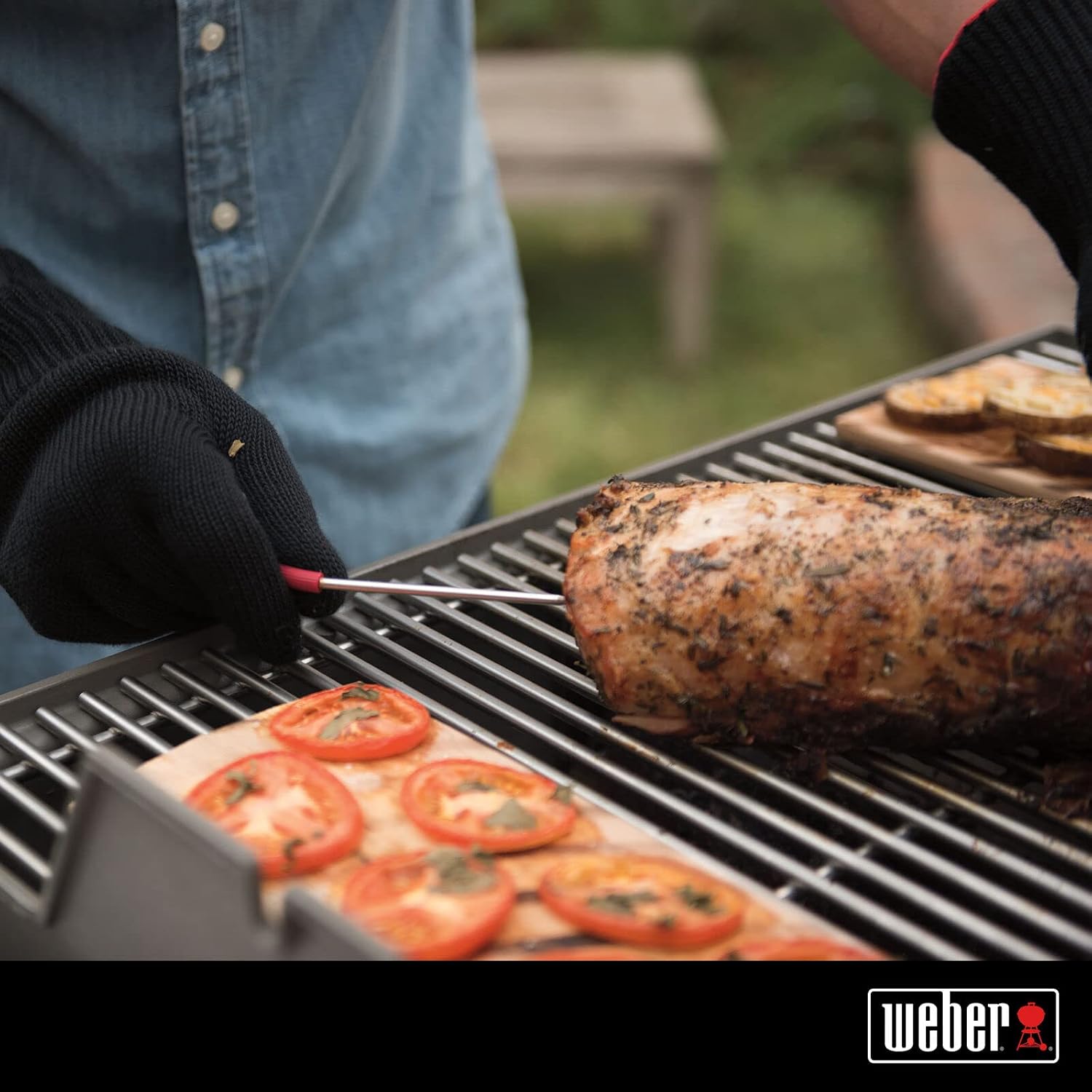 Detalle de Weber sonde de température pour viande – compatibilité iGrill et Weber Connect