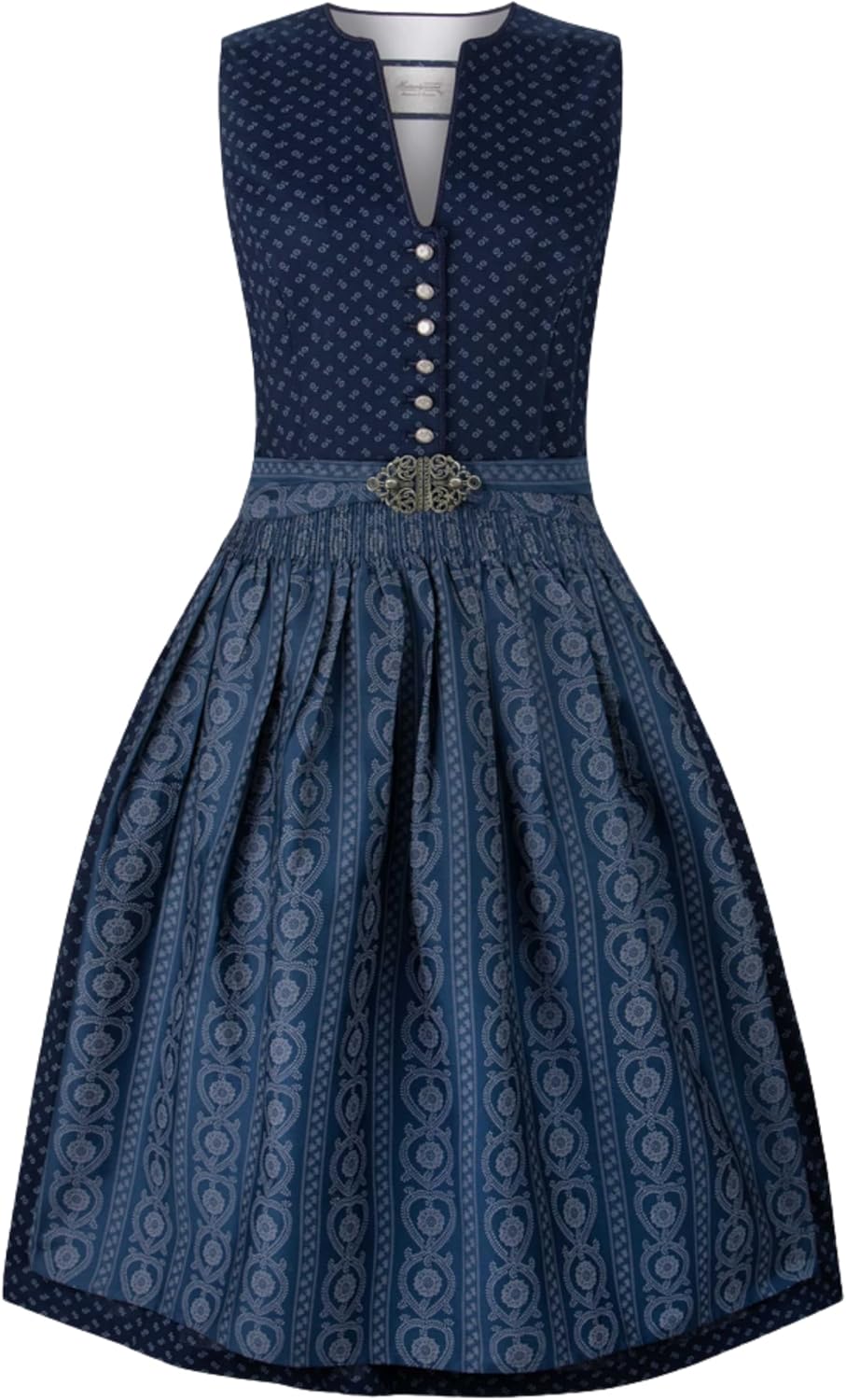 Detalle de Stockerpoint Dirndl Ellie mit Schürze, Baumwolle