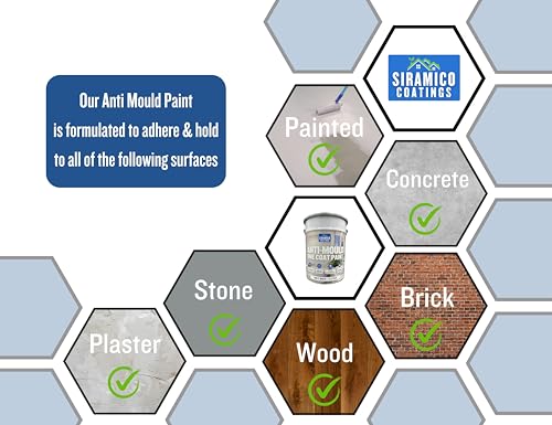 Thumbnail 6 de SIRAMICO COATINGS Anti-Mould Paint | 1 Litre
