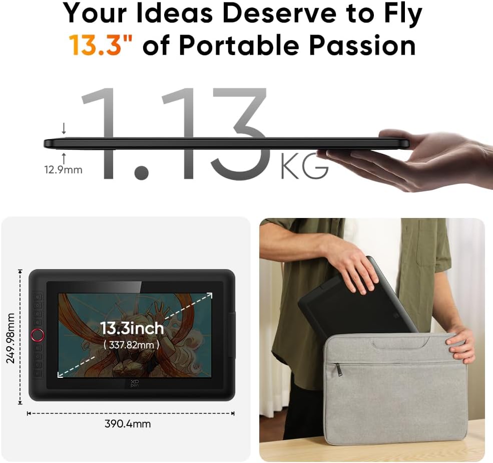 Detalle 2 de XP-PEN Drawing Tablet, 13.3-Inch Screen