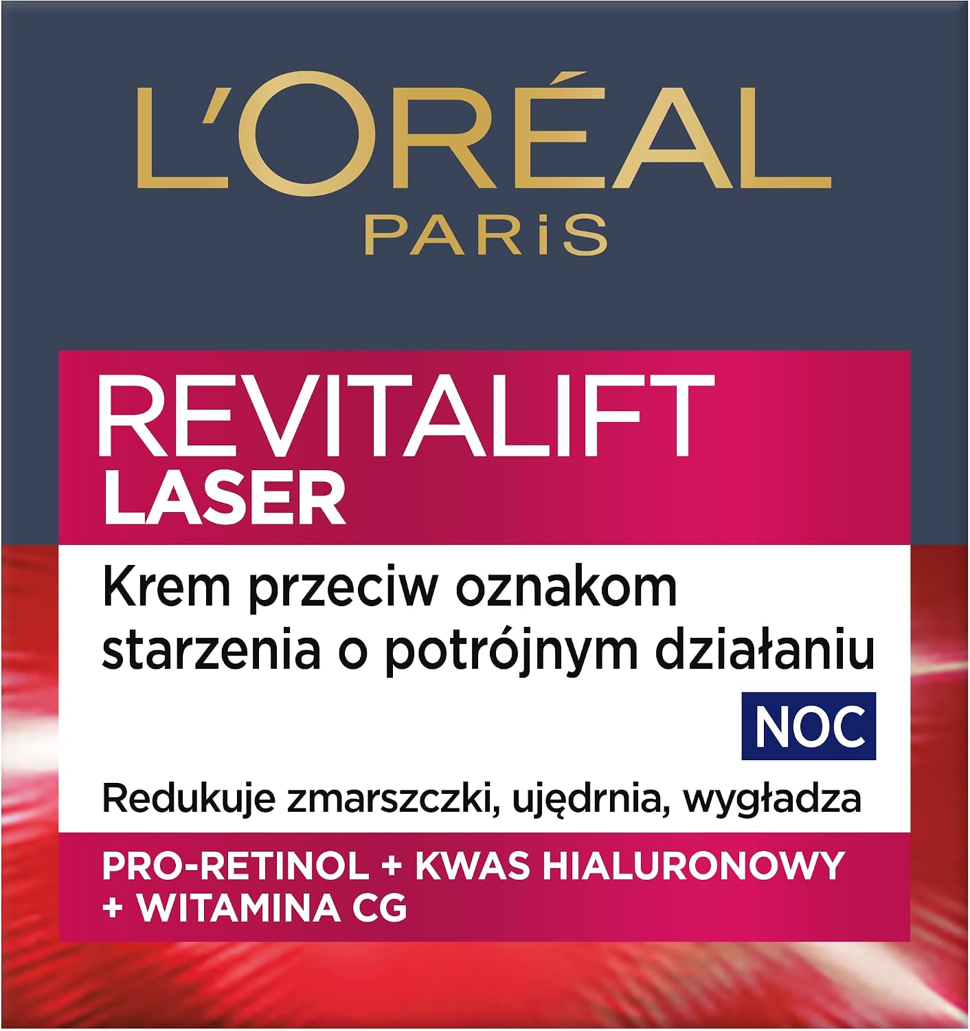 Detalle 2 de L’Oréal Paris Revitalift Laser X3 nachtcrème, 50 ml, geurloos