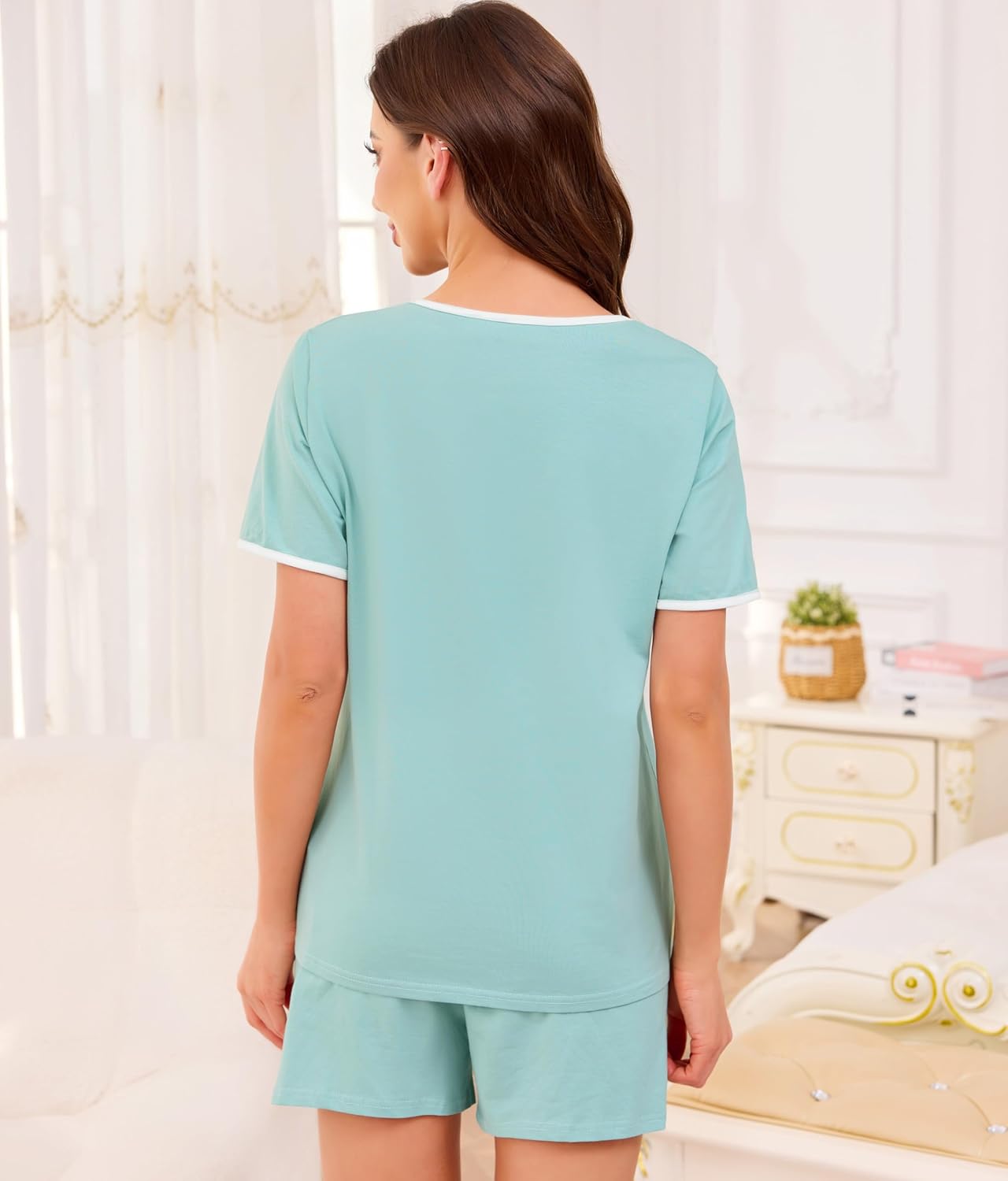 Thumbnail 3 de Wikoan Set Pigiama Donna Cotone S-XXL