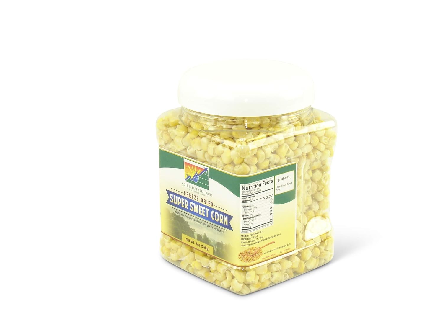 Detalle 1 de Mother Earth Products SG_B008470PLU_US Freeze-Dried Super Sweet Corn, 5 oz