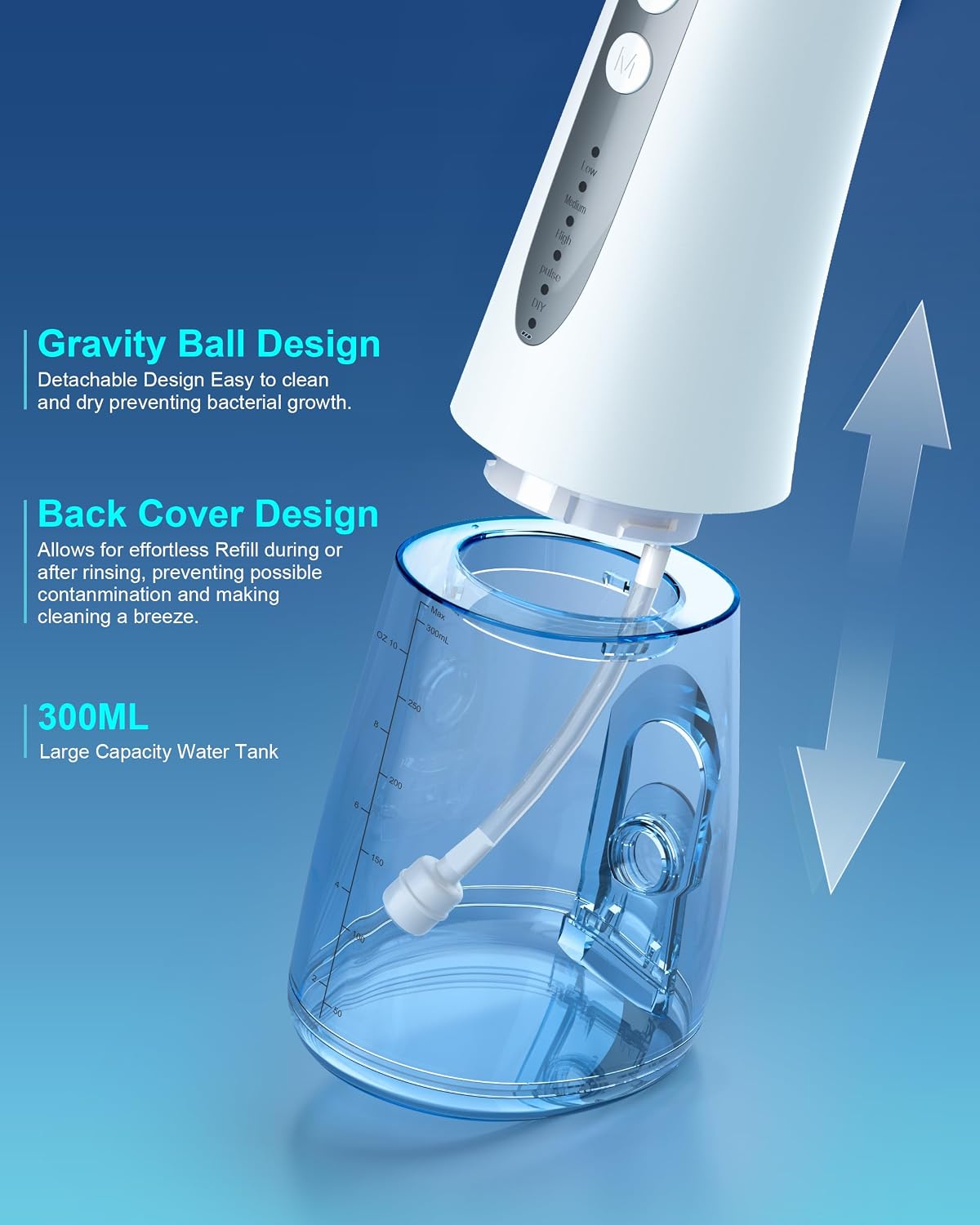 Detalle de Cordless Sinus Cleaner Machine with 5 modes
