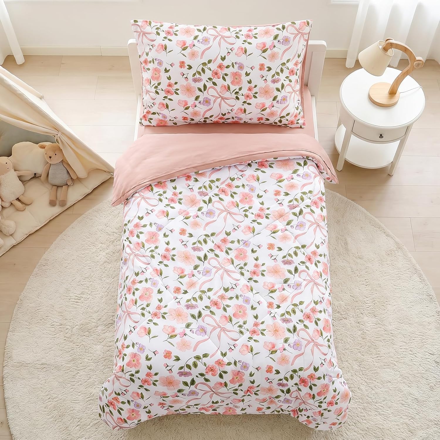 Detalle de TANOFAR Toddler Bedding Set Microfiber