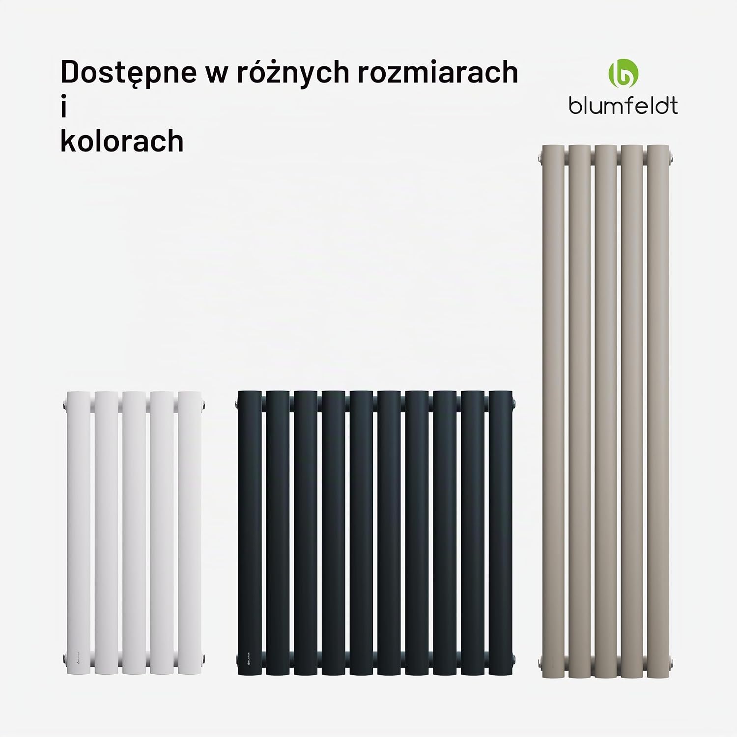 Detalle 2 de blumfeldt Tallheo SAN2-Bl-Th-Dble-Wh – grzejnik ścienny 360 W, biały, 60 × 30 cm