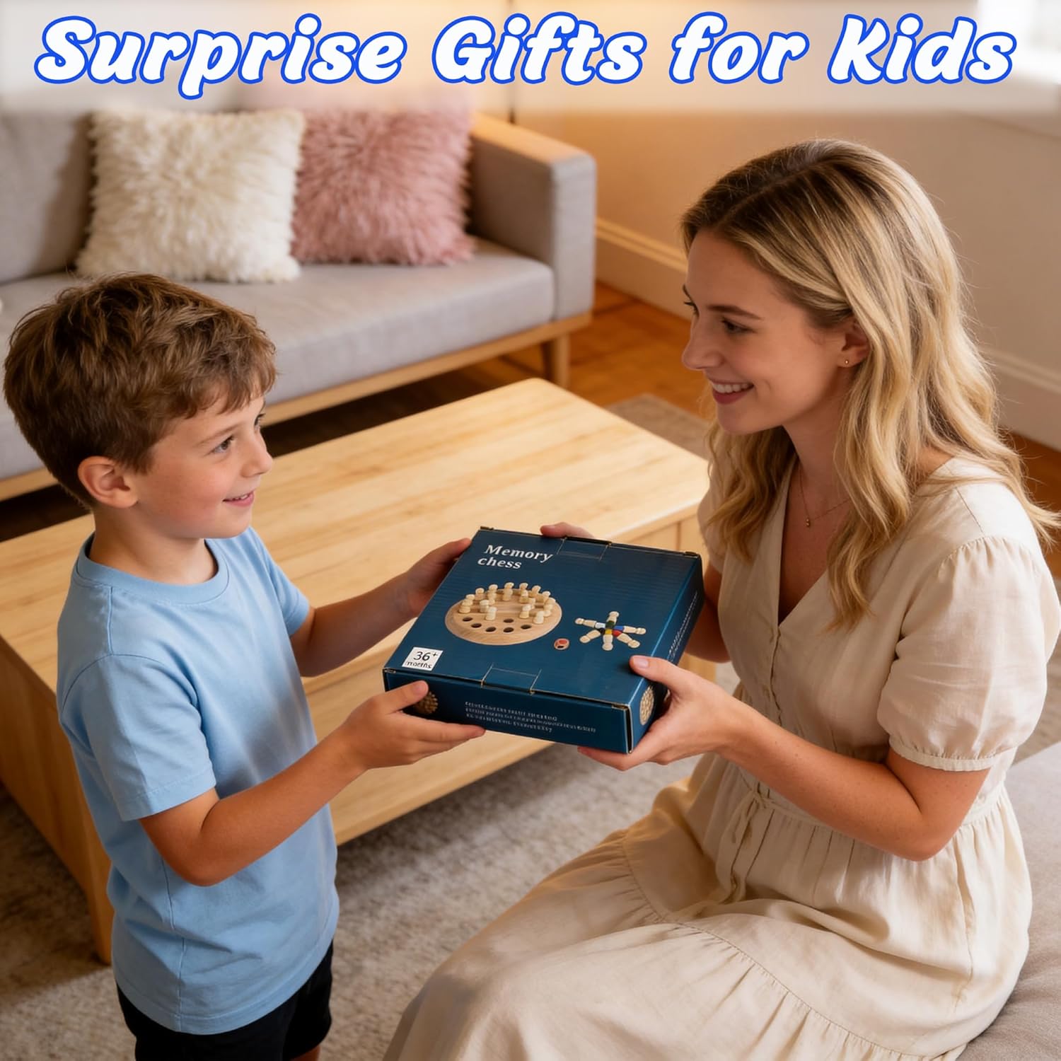 Thumbnail 5 de Vingahouse Wooden Chess Memory Match Stick Game with Storage Bag