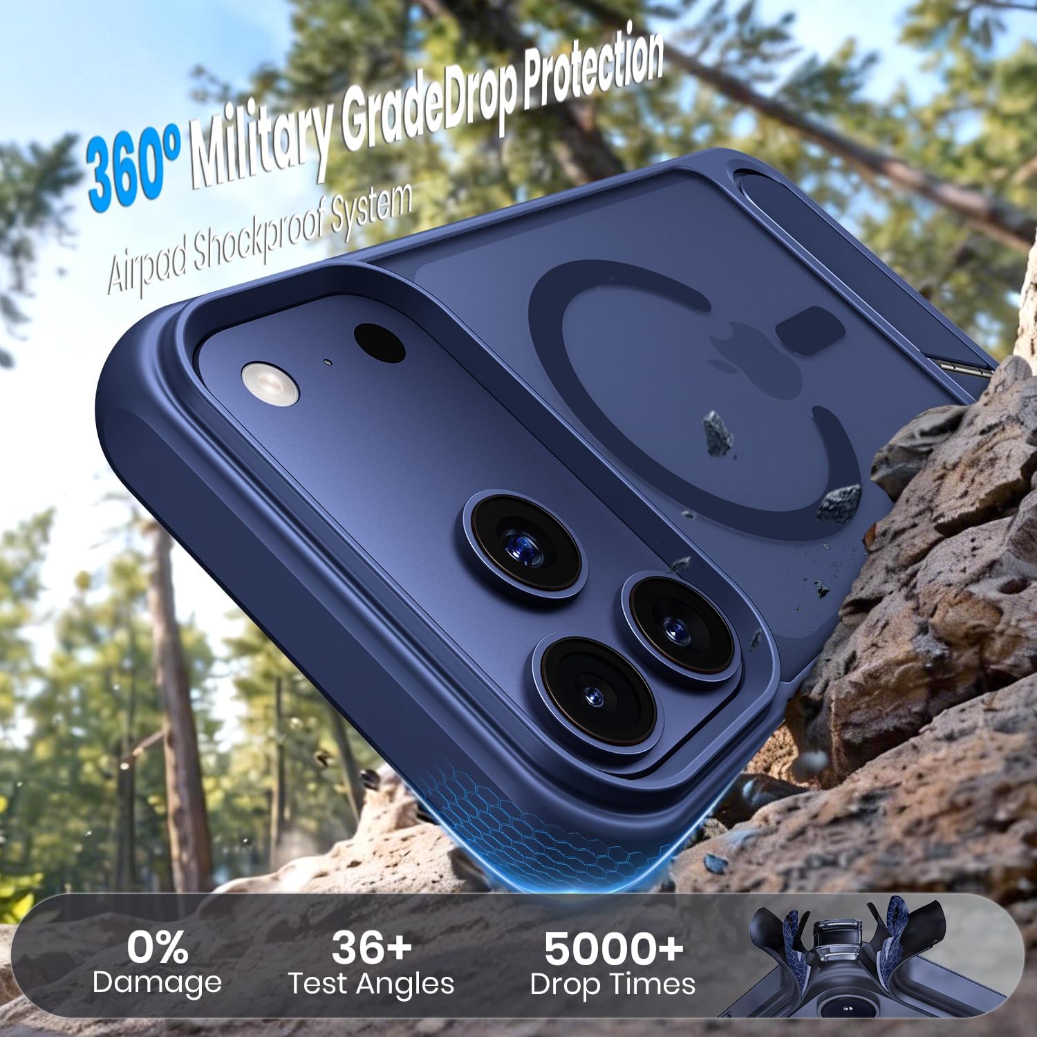 Detalle de Hoerrye Magnetic for iPhone 17 Pro Case 20N