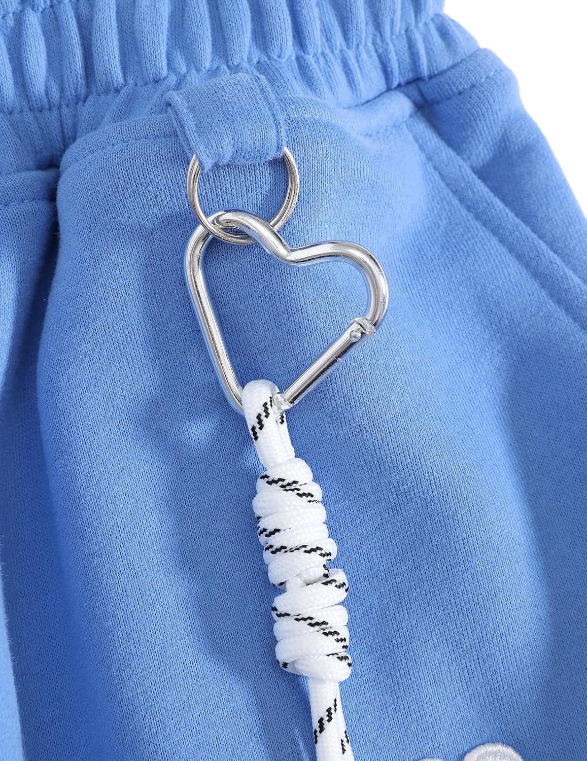 Detalle 2 de Aelfric Eden Striped Barrel Sweatpants, Wide-Leg Fit and Elastic Double Waist