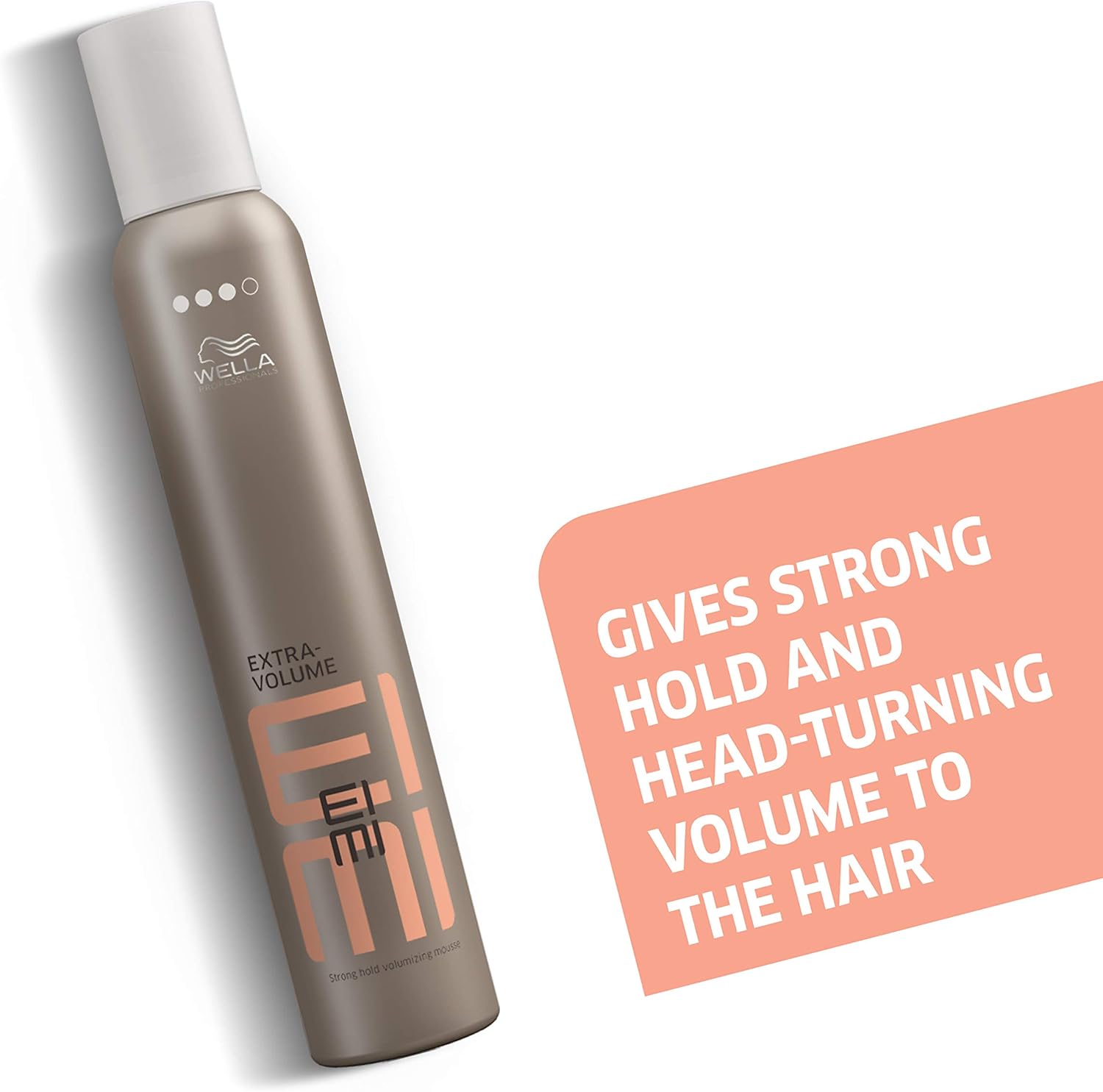 Thumbnail 3 de Wella Professionals EIMI Extra Volume Strong Hold Heat Protection Styling Mousse (75ml)