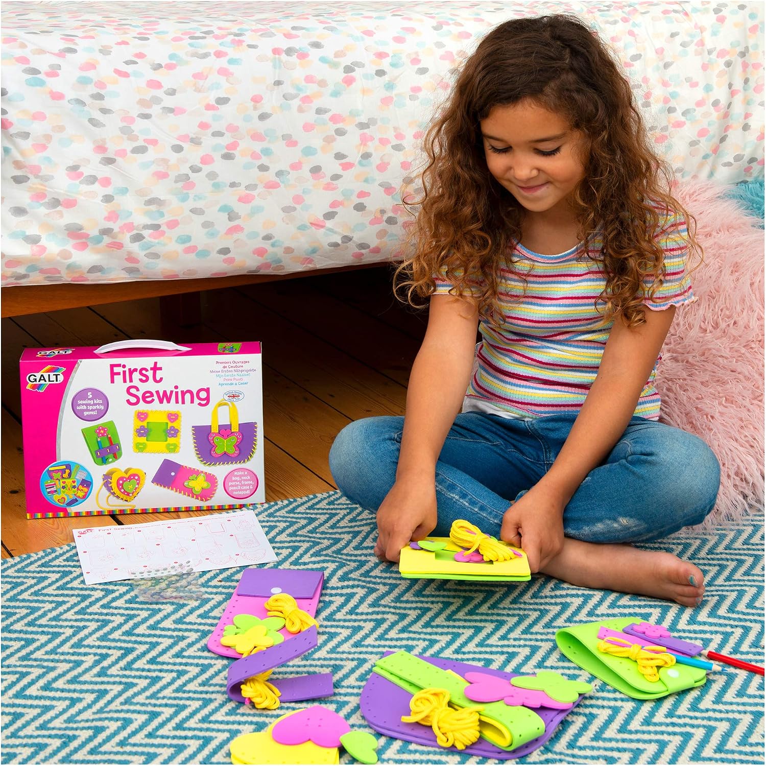 Thumbnail 1 de Galt First Sewing Kit – Fun Arts and Crafts Kit for Kids (Age 5+)