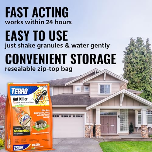 Detalle de TERRO Ant Killer Plus Multi-Purpose Insect Control, 3 lb Shaker Bag