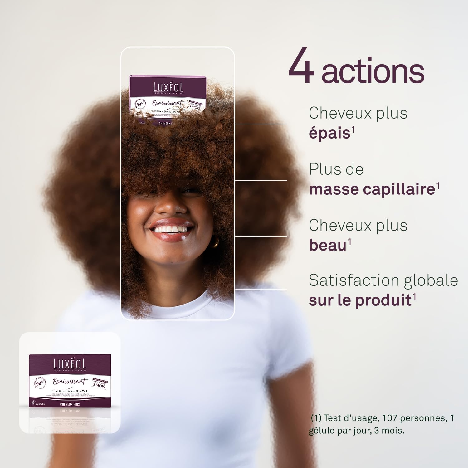 Detalle 2 de LUXEOL Complément alimentaire 90 gélules 💊