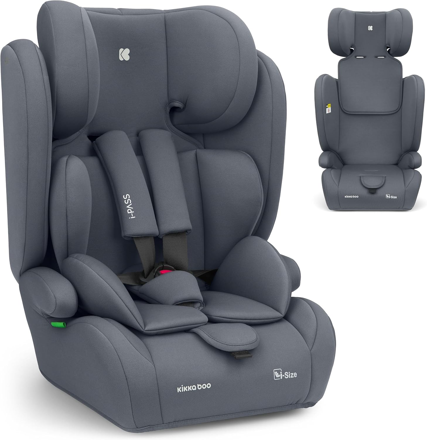 Detalle de KikkaBoo Seggiolino Auto 9-36 kg i-PASS
