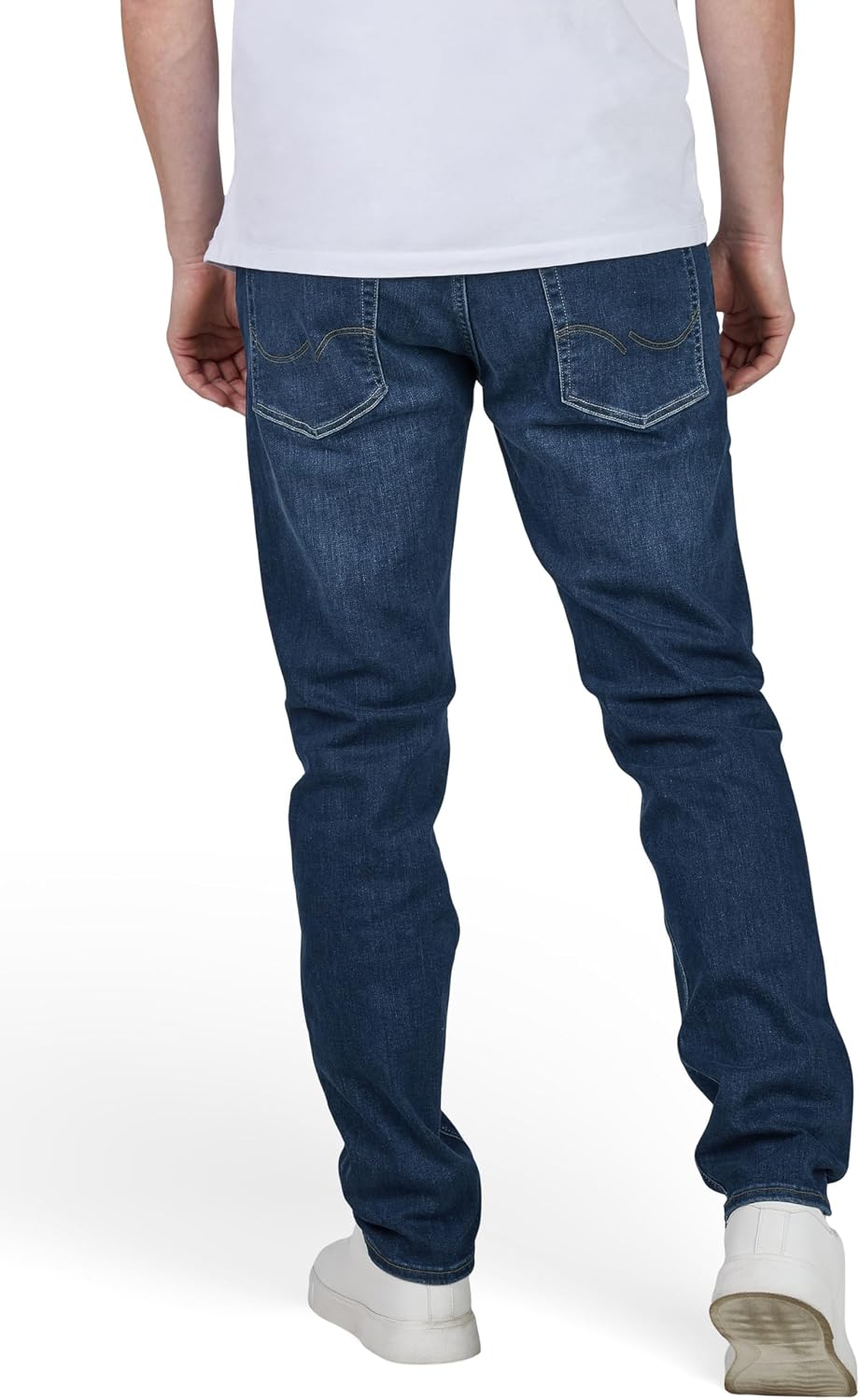 Detalle 2 de JACK & JONES Slim Fit Jeans mit 20% Baumwolle
