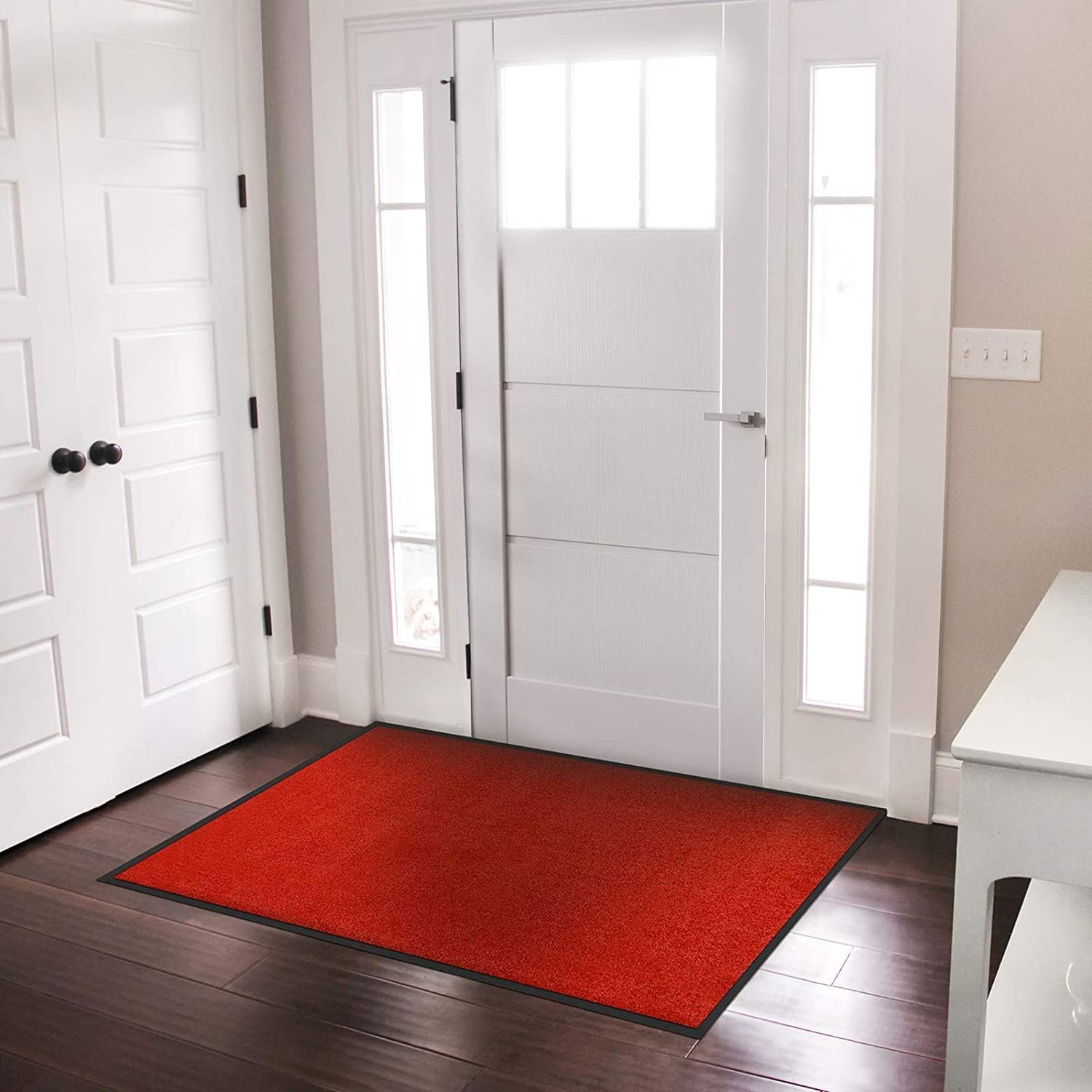 Thumbnail 1 de etm® Schmutzfangmatte Fußmatte 120x180 cm (Rot) – Türmatte innen & außen
