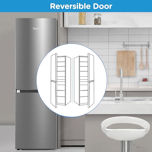 Thumbnail 6 de Midea MDRB379FGD02 273L Frost Free Fridge Freezer with Inverter Compressor